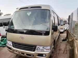 Toyota Coaster 2017 Gold