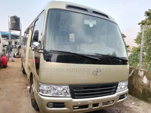 Toyota Coaster 2017 Gold