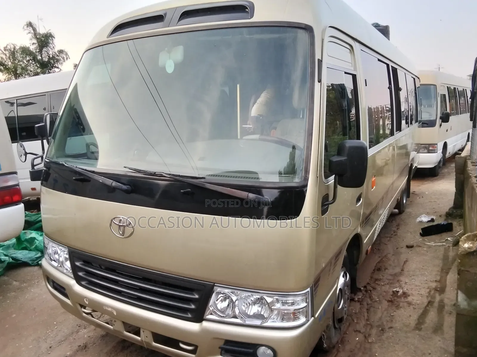 Toyota Coaster 2017 Gold