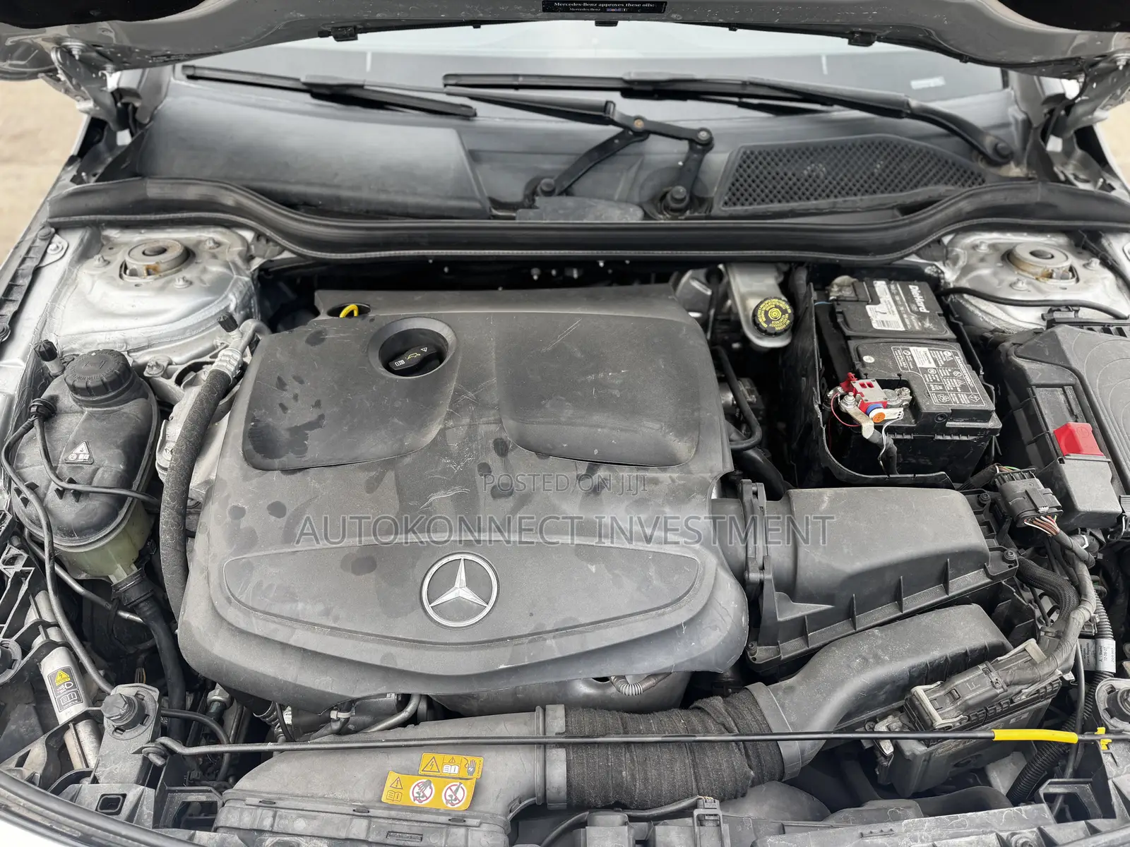 Mercedes-Benz CLA-Class 2014 Silver