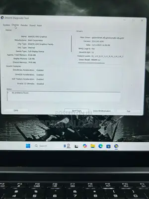 Laptop 16GB Intel Core i7 SSD 1T