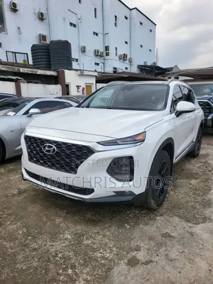 Hyundai Santa Fe Limited 2.4 w/SULEV FWD 2020 White