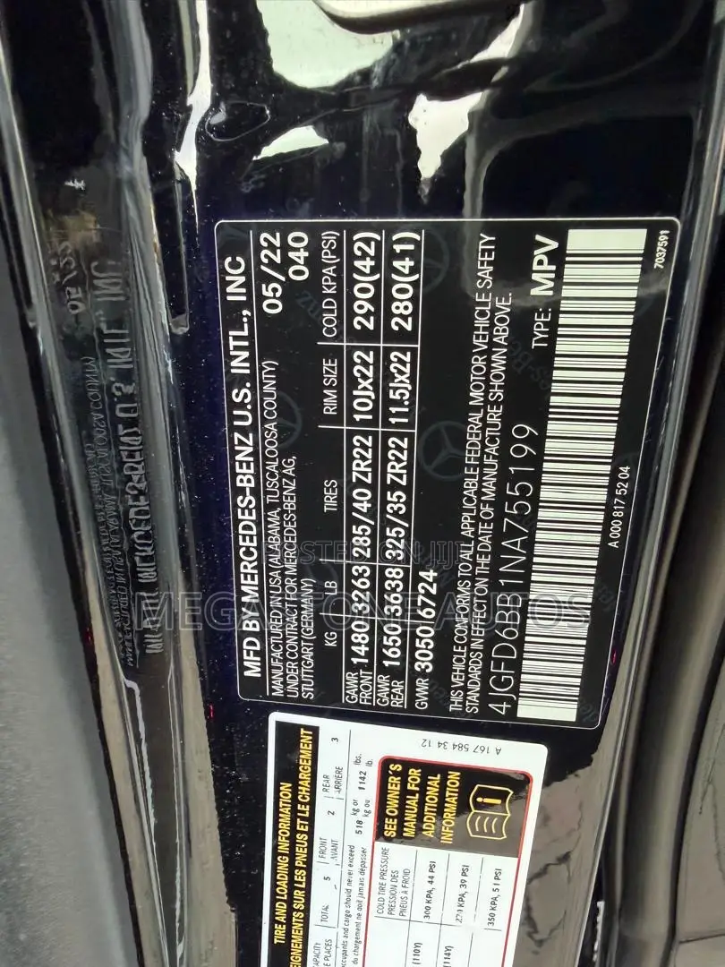 Mercedes-Benz GLE53 2022 Black