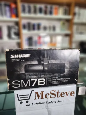 Shure Sm7b Legendary Vocal Microphone Original