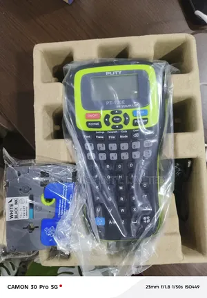 Portable Label Printer Pt-100e