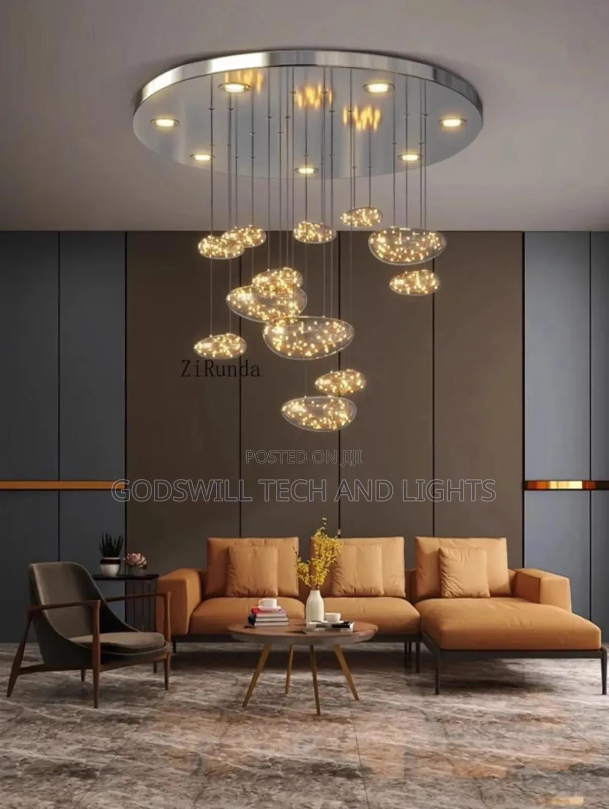 Multiple Drops Led Luxury Lights