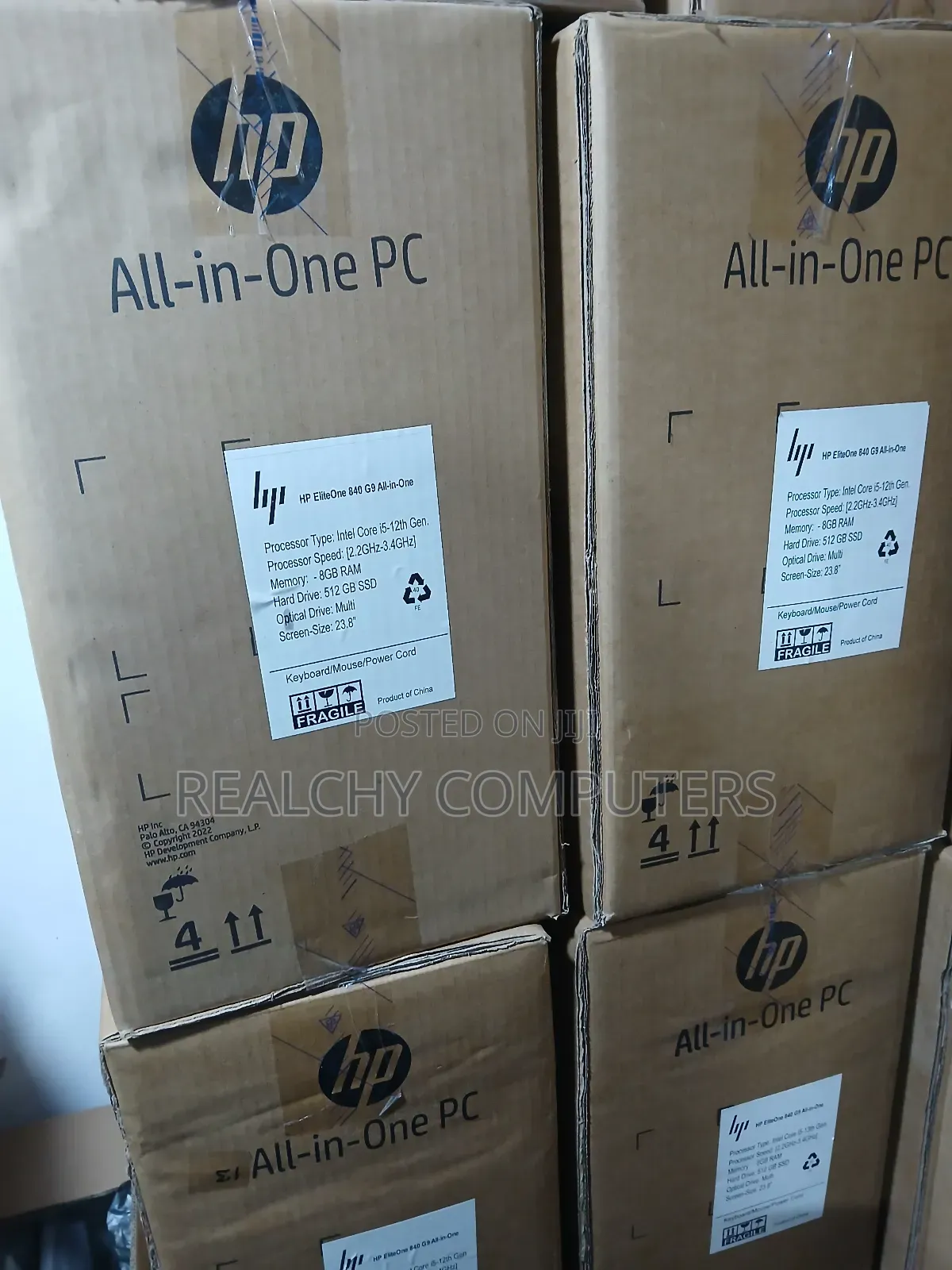 New Desktop Computer HP EliteOne 840 G9 8GB Intel Core I5 SSD 512GB