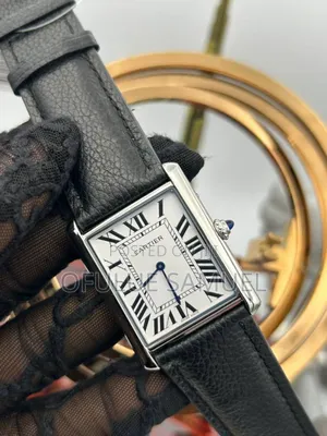 Cartier Genuine Leather Wristwatch