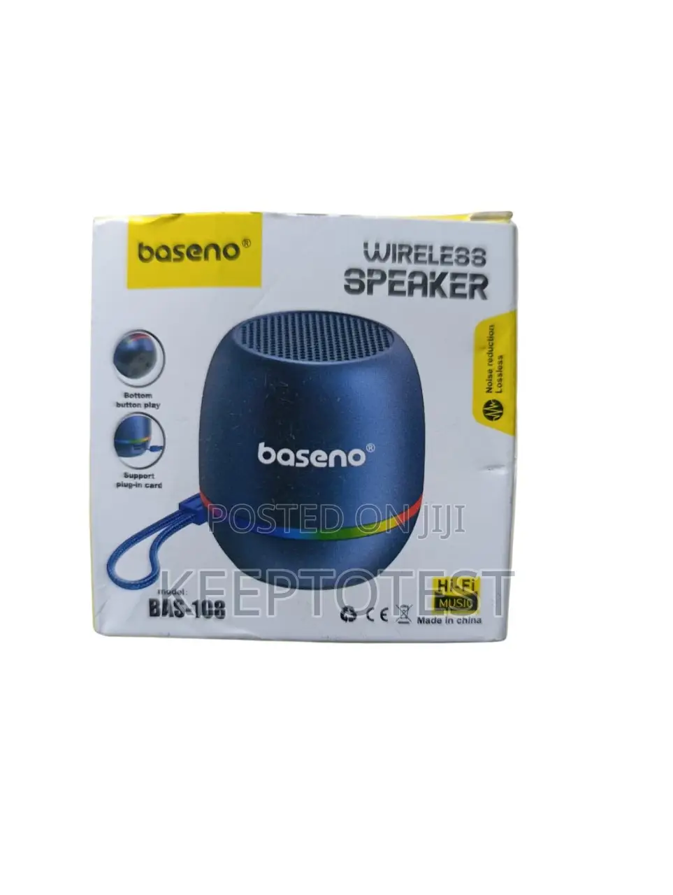 Baseno Wireless Speaker Bas-108