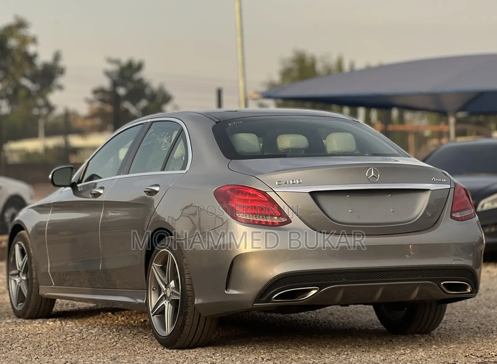 Mercedes-Benz C400 2016 Gray