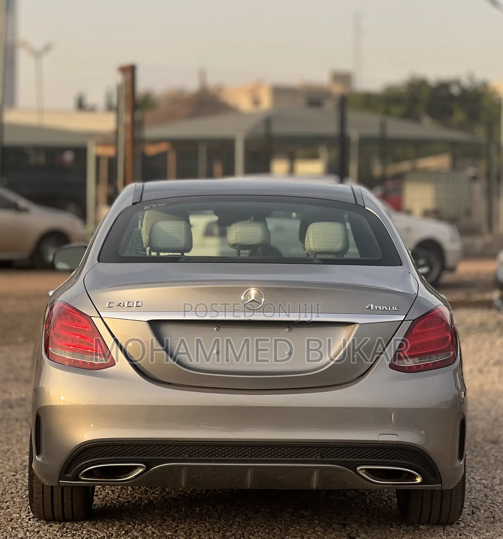 Mercedes-Benz C400 2016 Gray