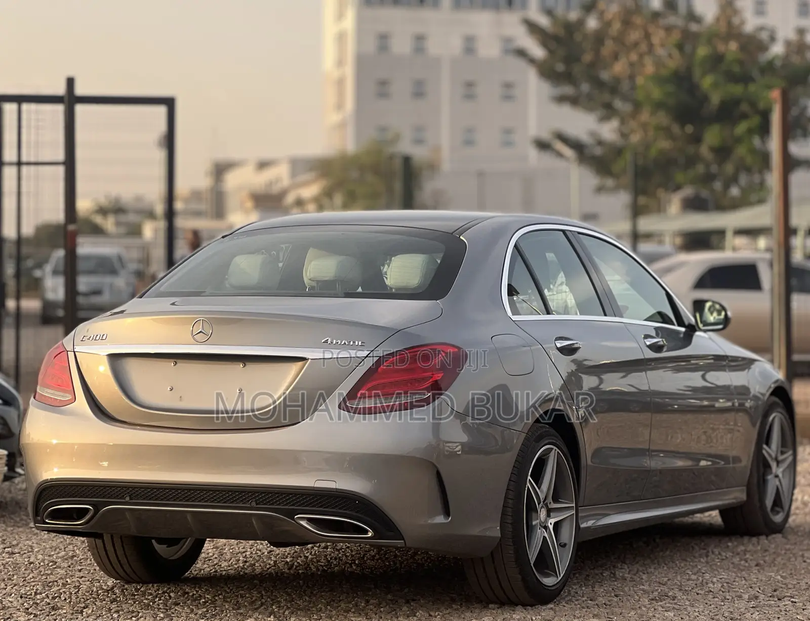 Mercedes-Benz C400 2016 Gray