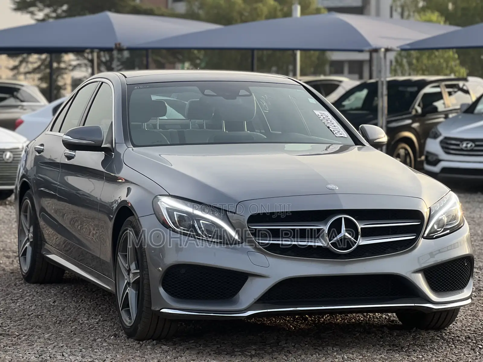 Mercedes-Benz C400 2016 Gray