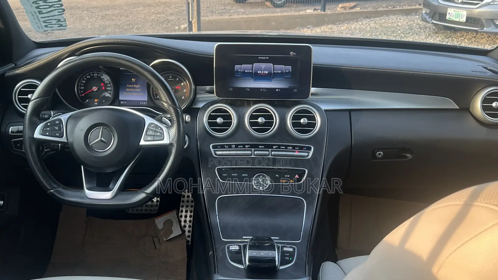 Mercedes-Benz C400 2016 Gray