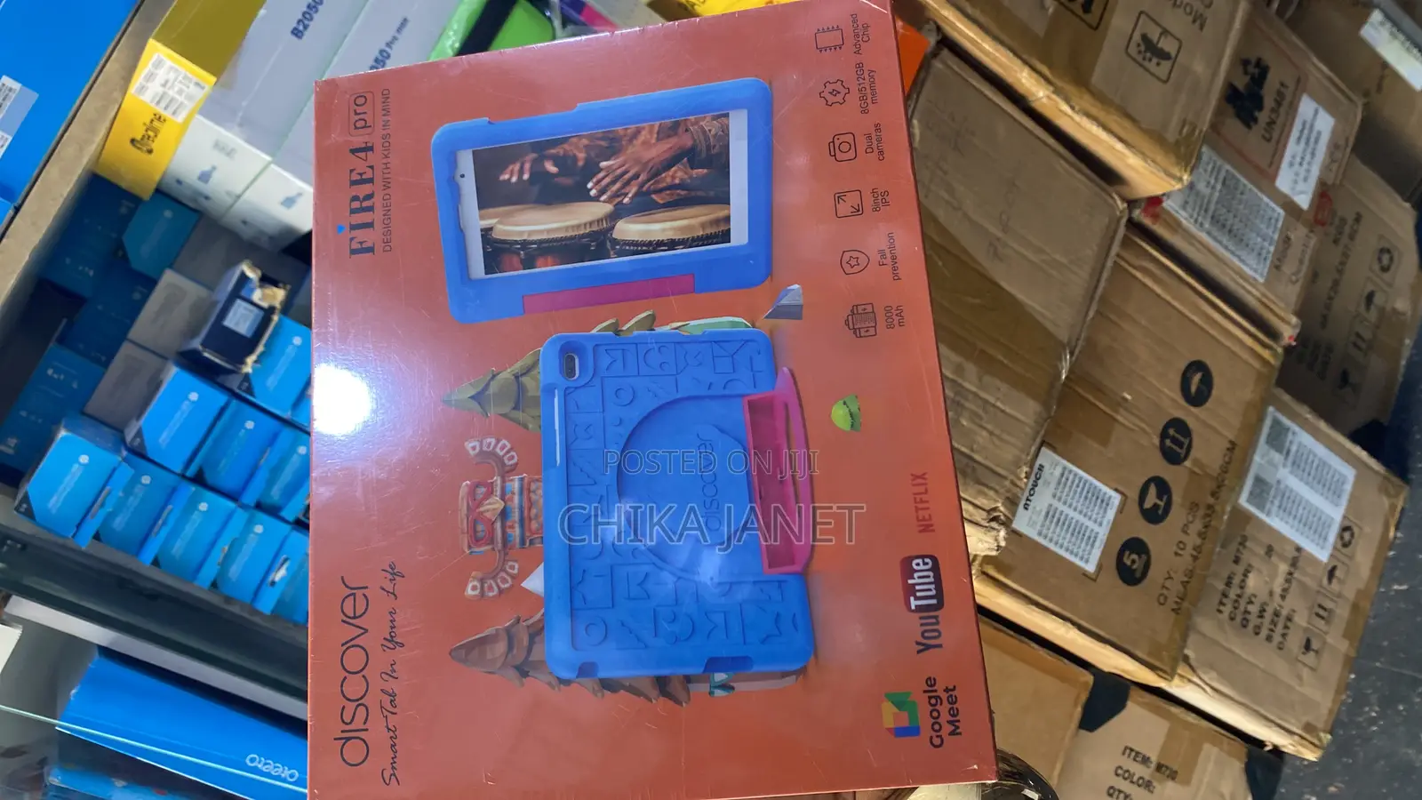 New Discover Fire4 512 GB Blue