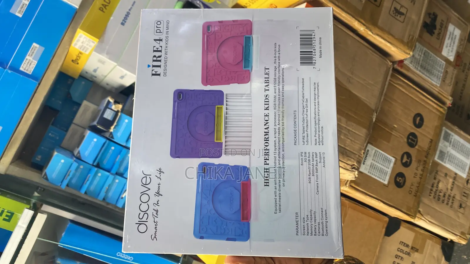 New Discover Fire4 512 GB Blue