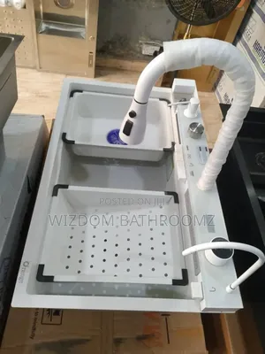 Executive White Kitchen Sink