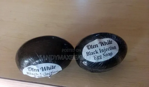 Oten White Black Injection Egg Soap for sale - sandymaxbeautystore  Price:   3,000 on Jiji.ng [Port-Harcourt]