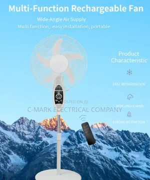Solar Stand Fan 16 Classic Stand Fan With Panel