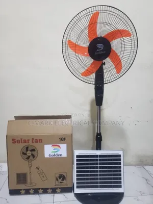 Solar Stand Fan 16 Classic Stand Fan With Panel