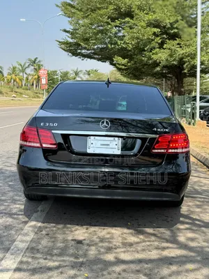 Mercedes-Benz E350 2014 Black