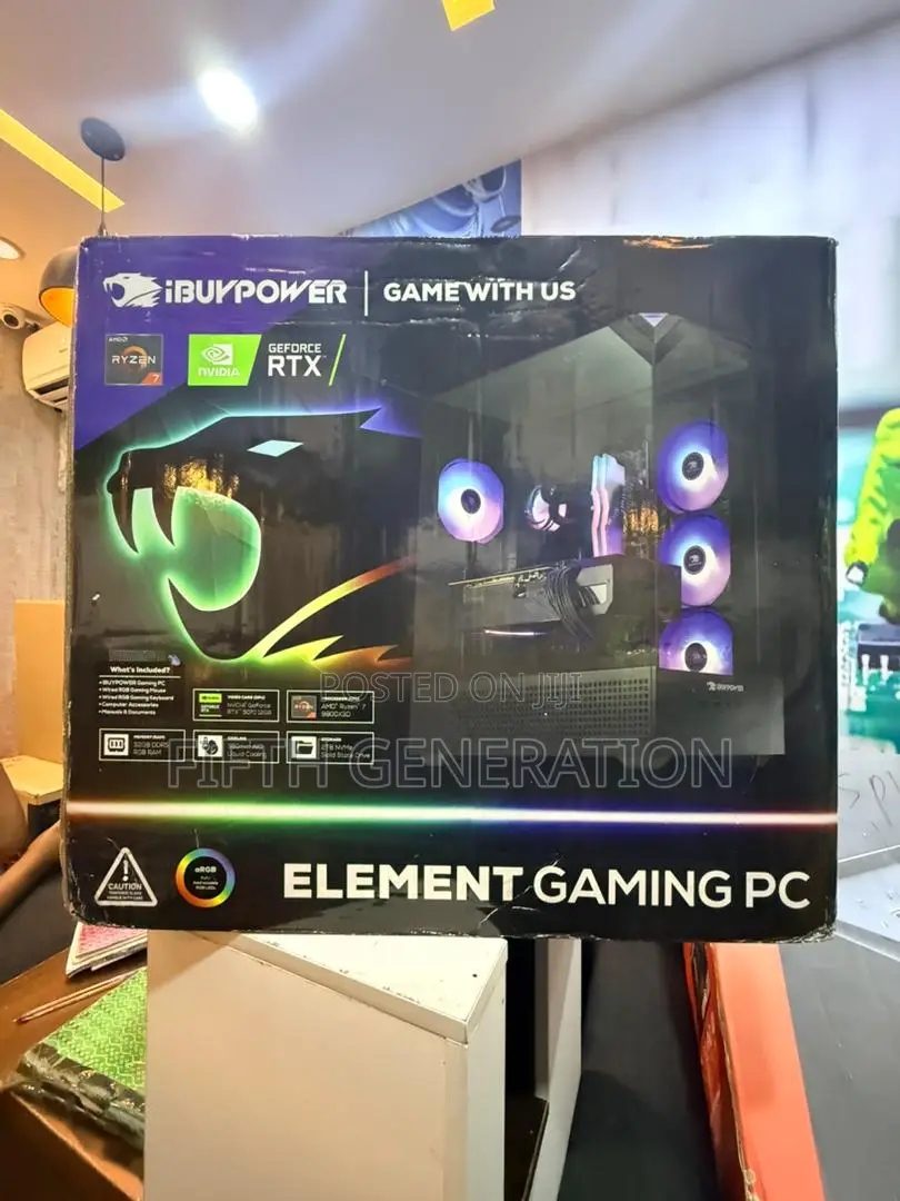 New Desktop Computer iBUYPOWER 32GB AMD Ryzen 7 SSD 2T