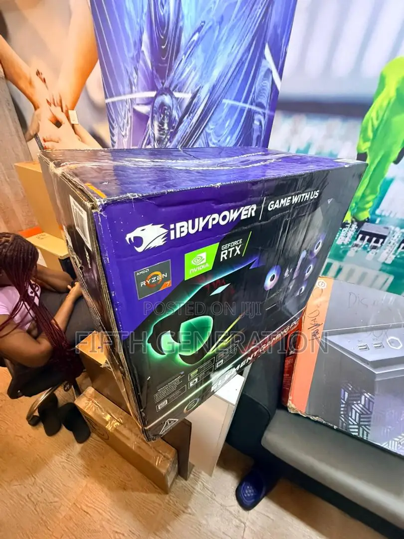 New Desktop Computer iBUYPOWER 32GB AMD Ryzen 7 SSD 2T