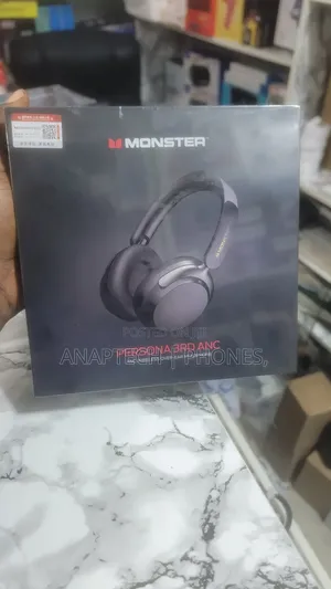 Monster Persona 3rd Anc ,Anc Wireless Over Ear Headphone Hybrid 40mm