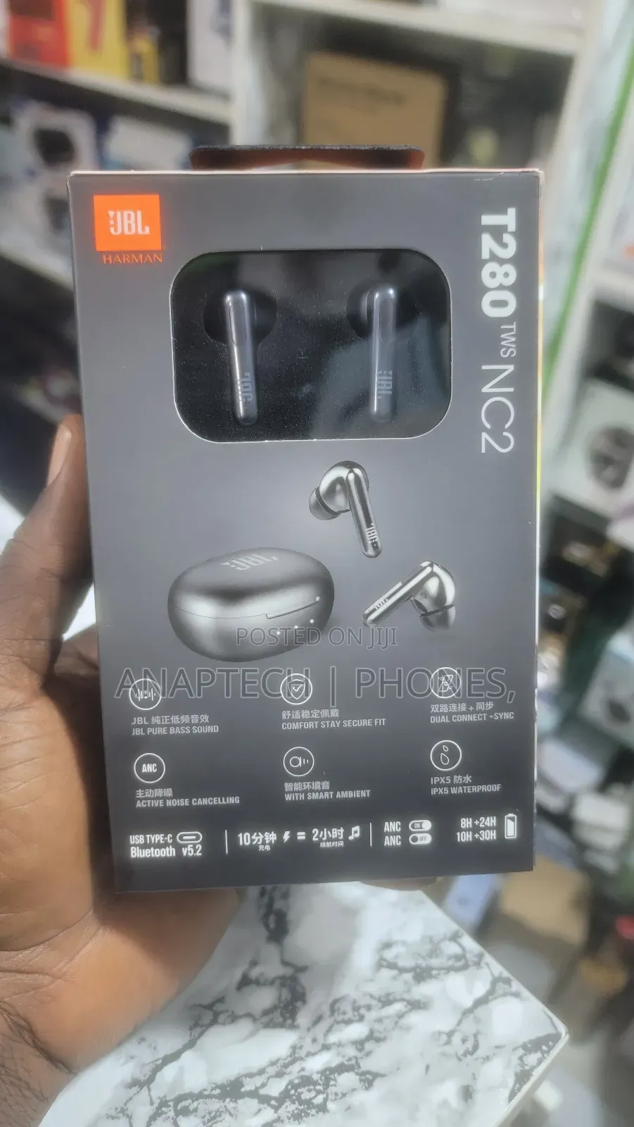 JBL Harman T280 TWS Nc2 Bluetooth