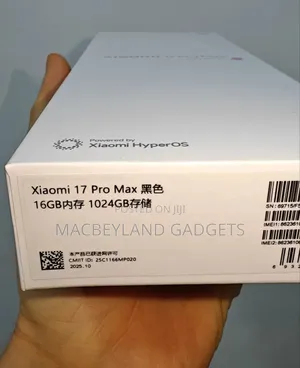 New Xiaomi 17 Pro Max 1 TB Black
