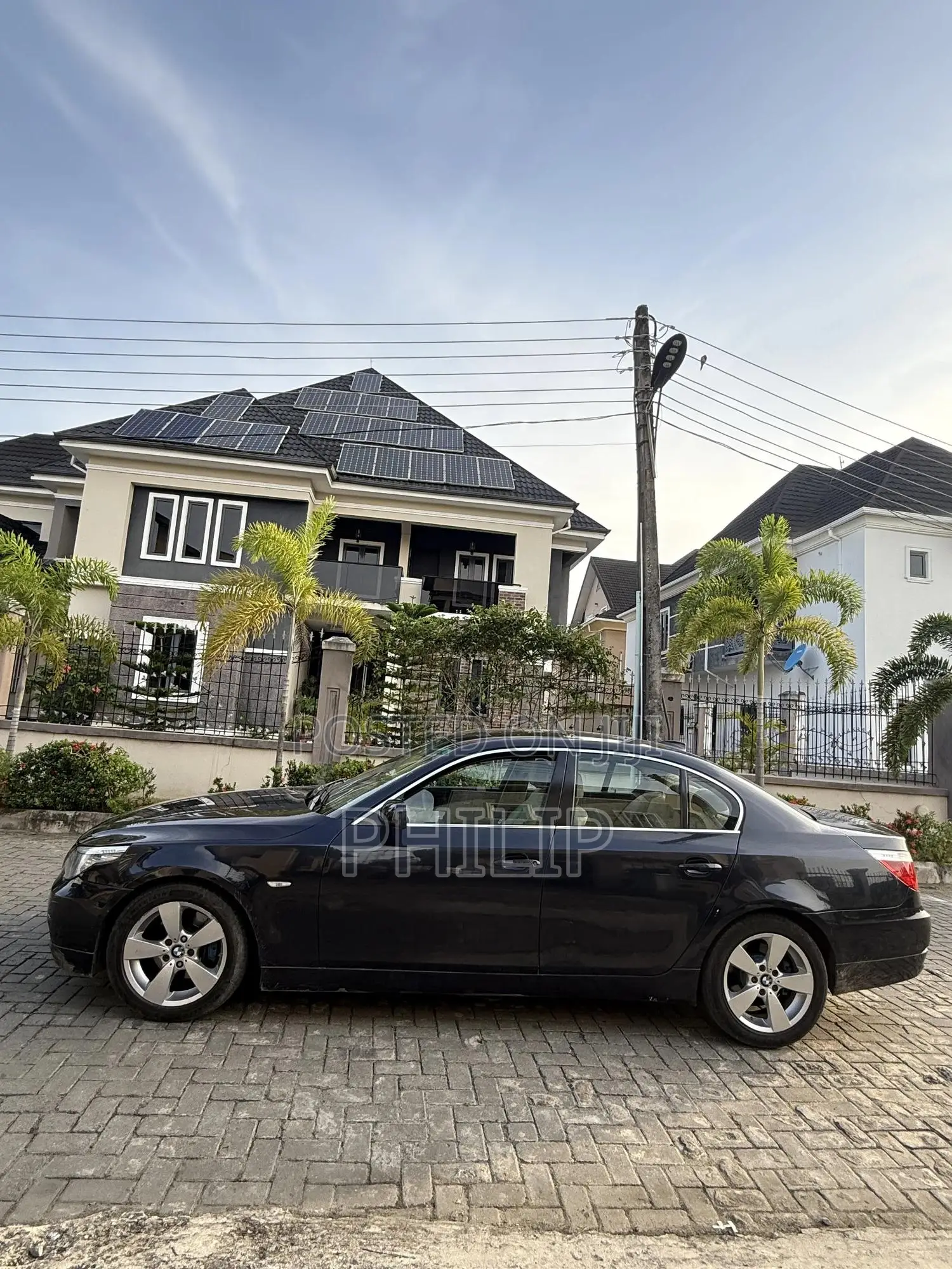 BMW 528i 2008 Blue