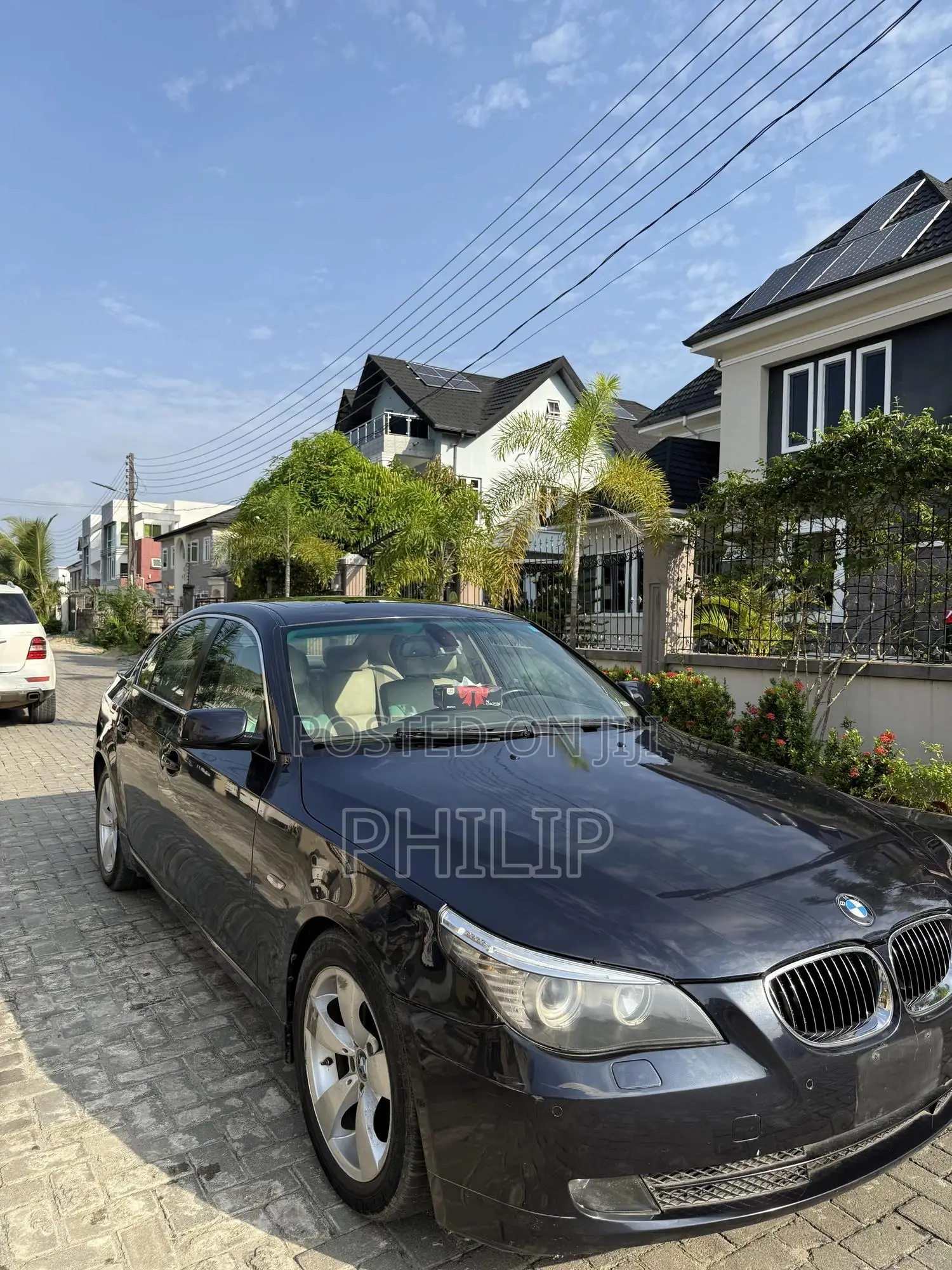 BMW 528i 2008 Blue