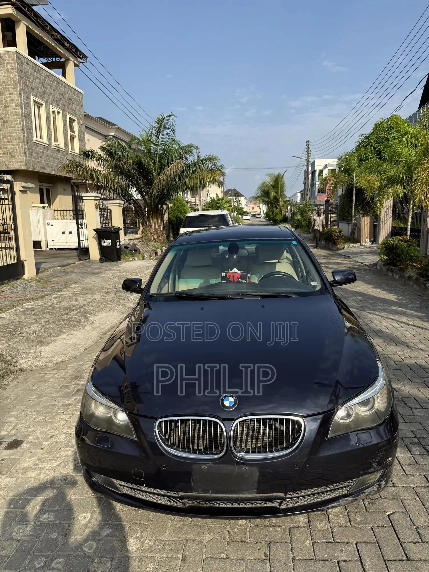 BMW 528i 2008 Blue