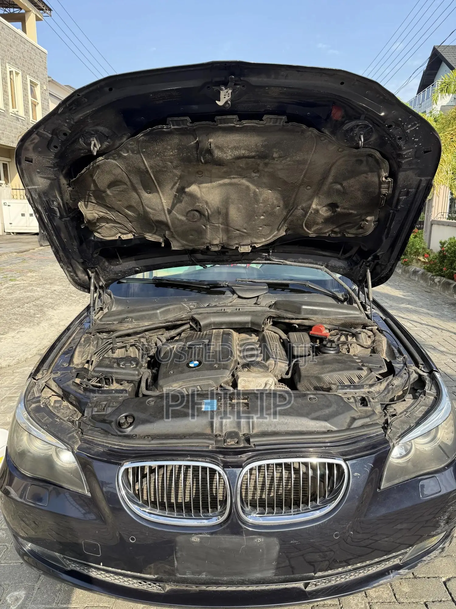 BMW 528i 2008 Blue