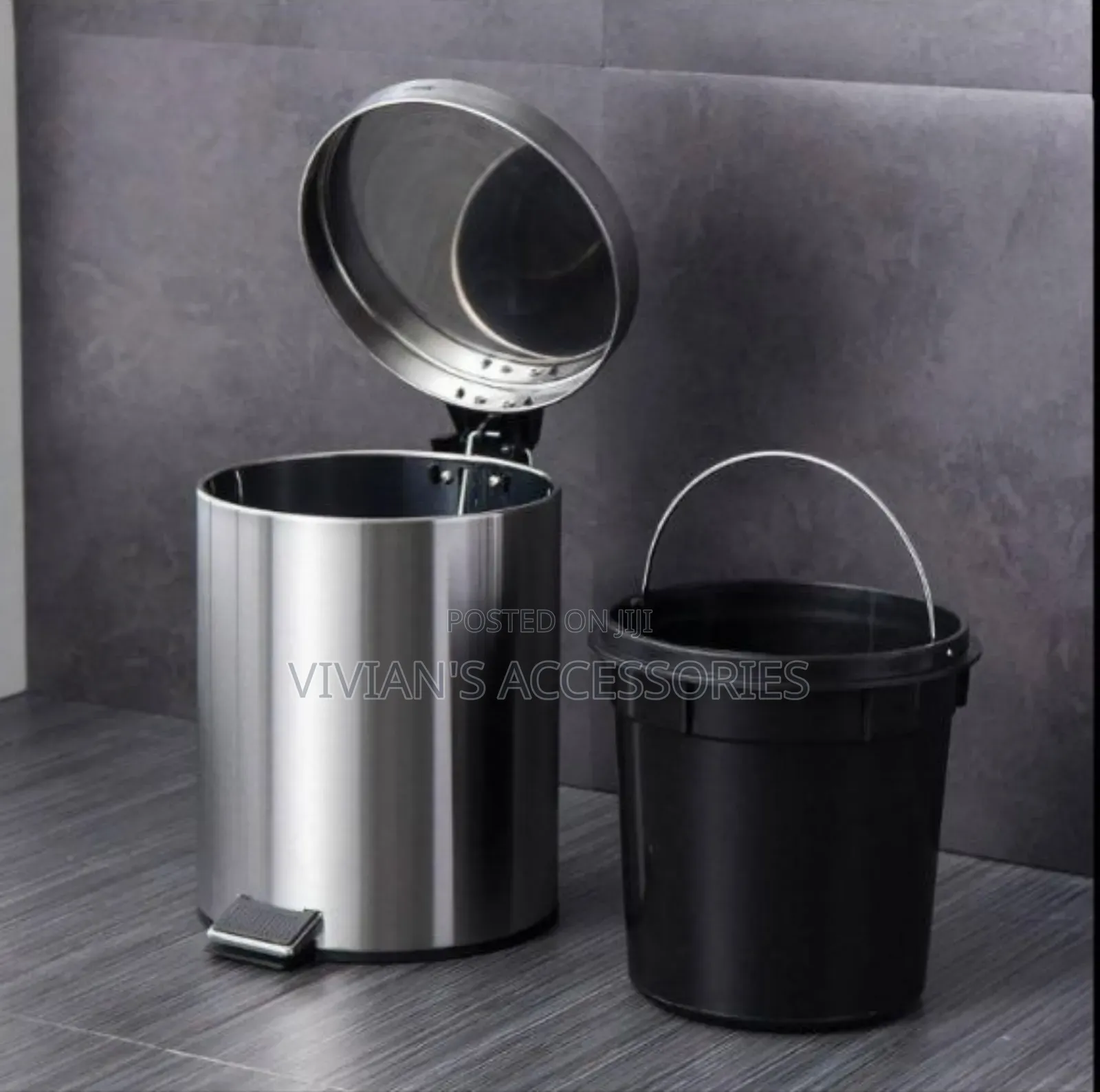 30l Stainless Steel Pedal Bin