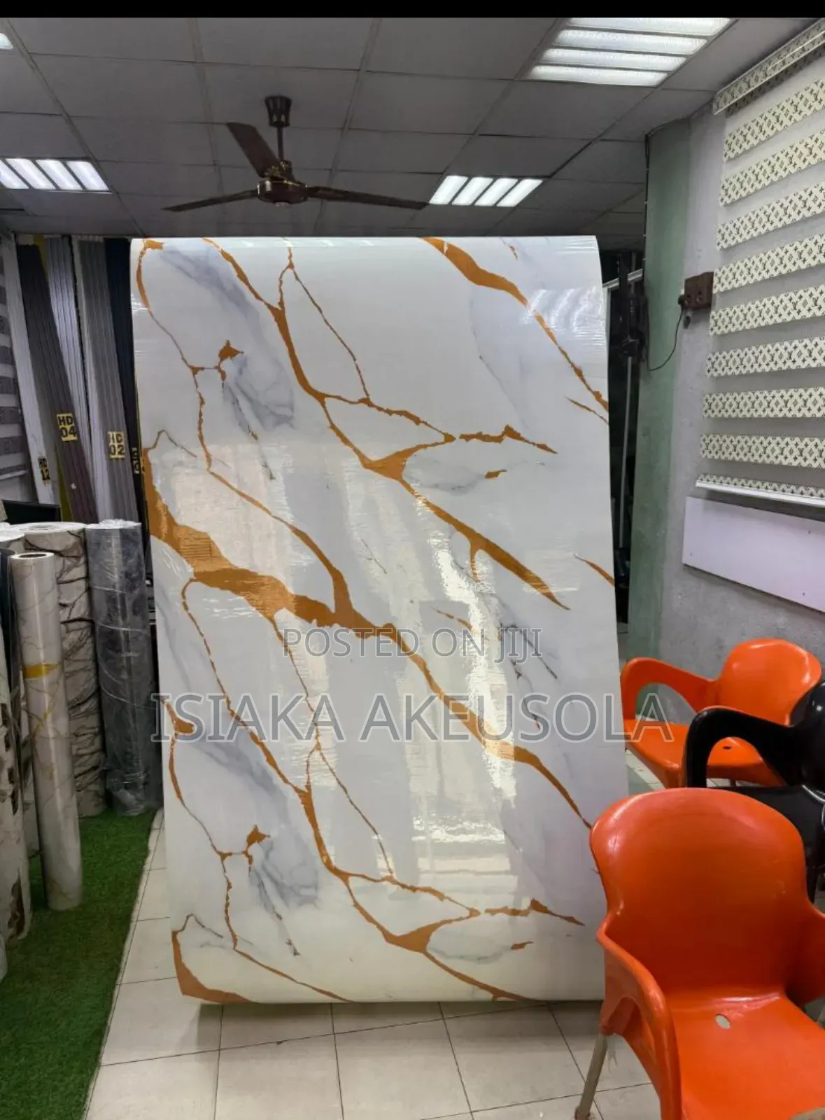 4 X 9 Wall Marble Sticker