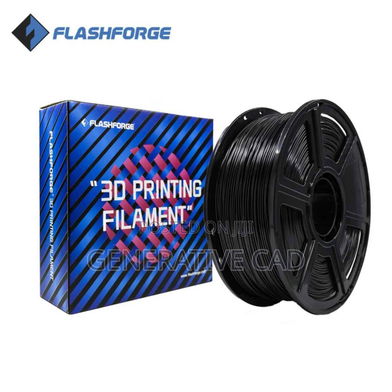 Flashforge Abs Pro Filament - 1kg (White Blue Red)