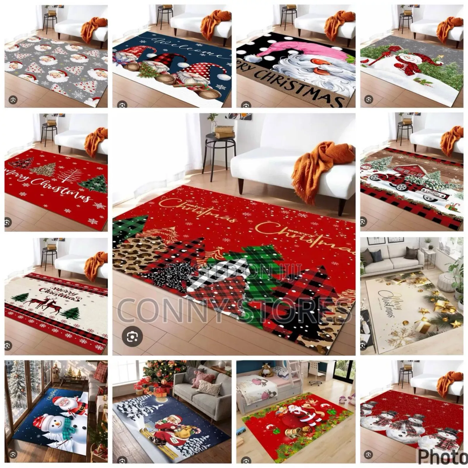 High Quality Christmas Themed Rugs
