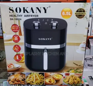 Sokany 6.5l Temperature Control Oil-Free Healthy Air Fryer