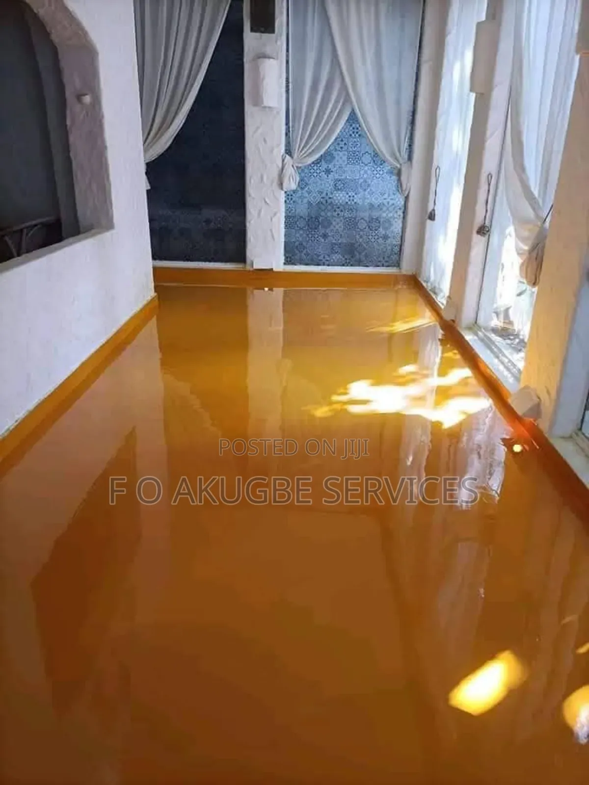 Epoxy Metallic Floor