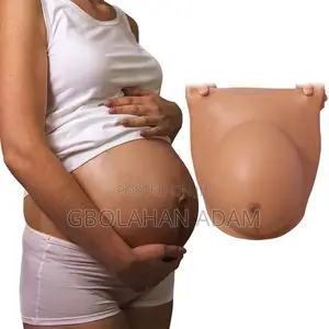 Women Artificial Pregnant Silicone Fake Belly Model Pregnancy Stomach