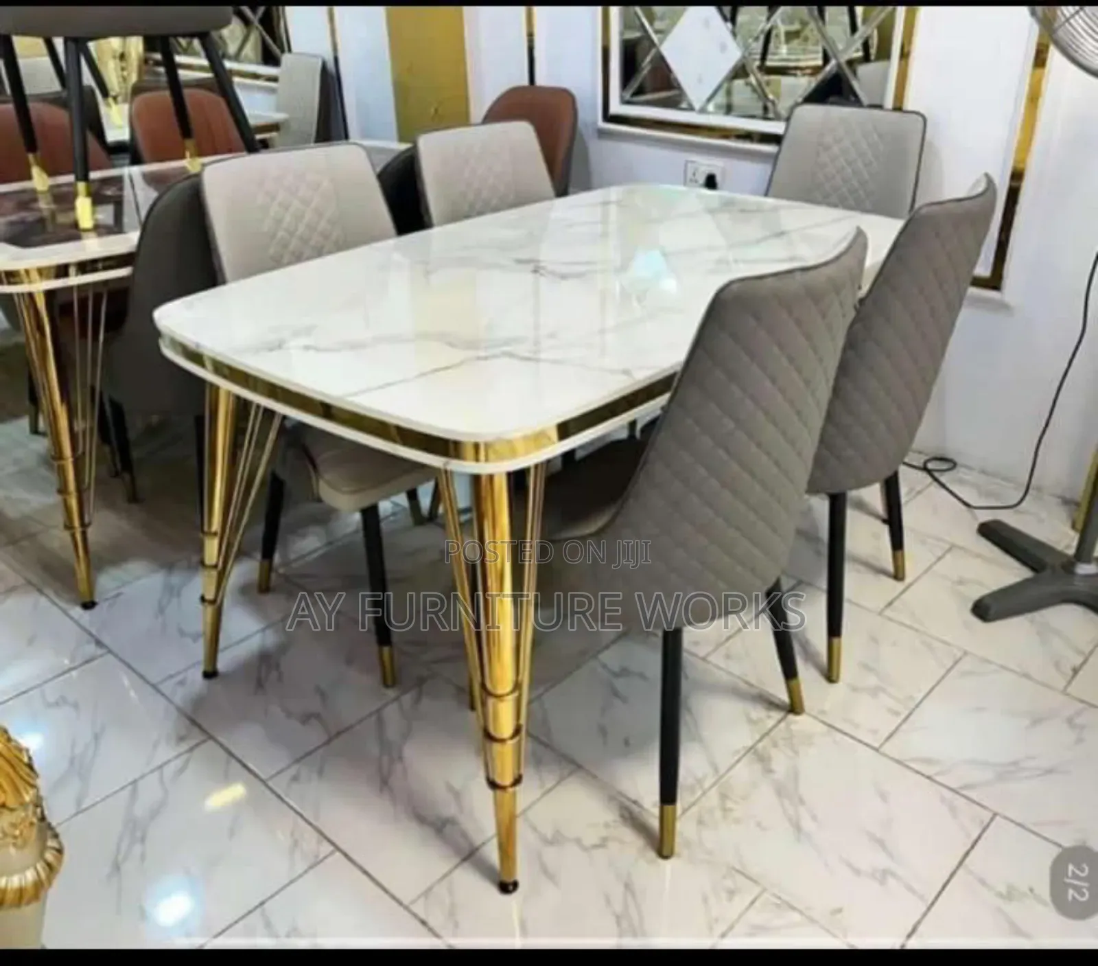 6 Man Sitters Dinning Set