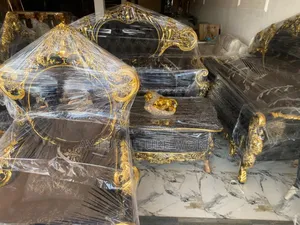Black And Gold  Royal Sofas