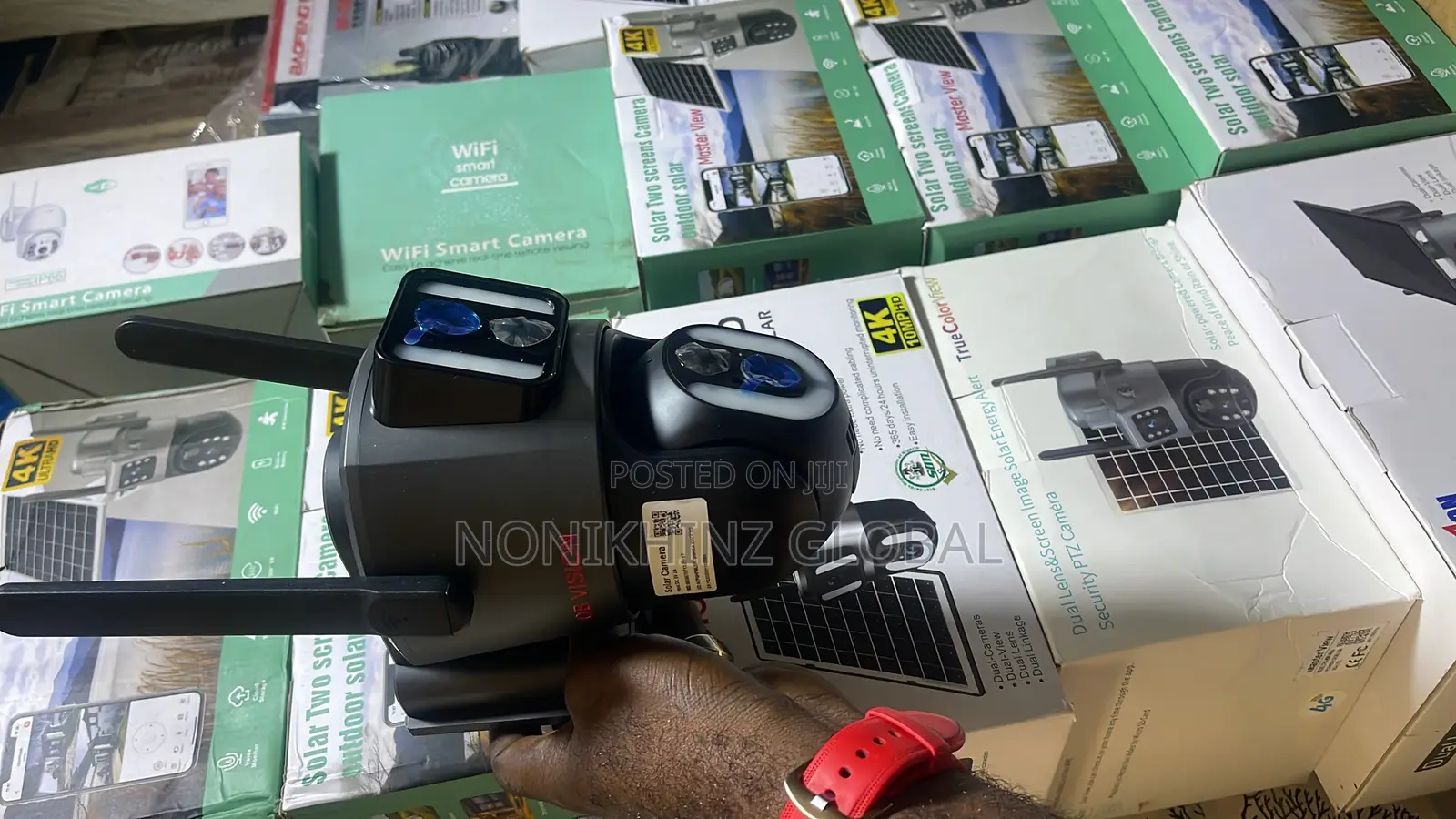 Solar PTZ 4g Sim Slot Camera