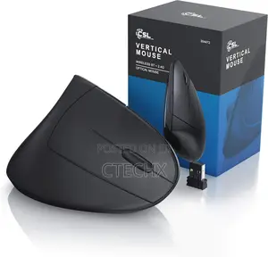 Csl - Wireless Vertical Optical Usb Mouse Bluetooth + 2,4 Ghz Wireless