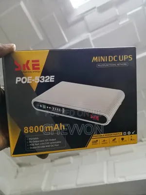 Ske Mini Dc Ups | 8800mah | Poe Power Bank for Wifi Router/CCTV