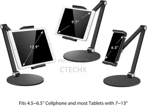 Viozon Tablet Stand Holder Mount, for 4.5 -13 Inch Phone and Tablet