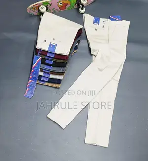 High Quality Plain Polo Chinos Trousers Stretch