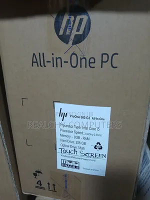 New Desktop Computer HP ProOne 600 8GB Intel Core I5 SSD 256GB