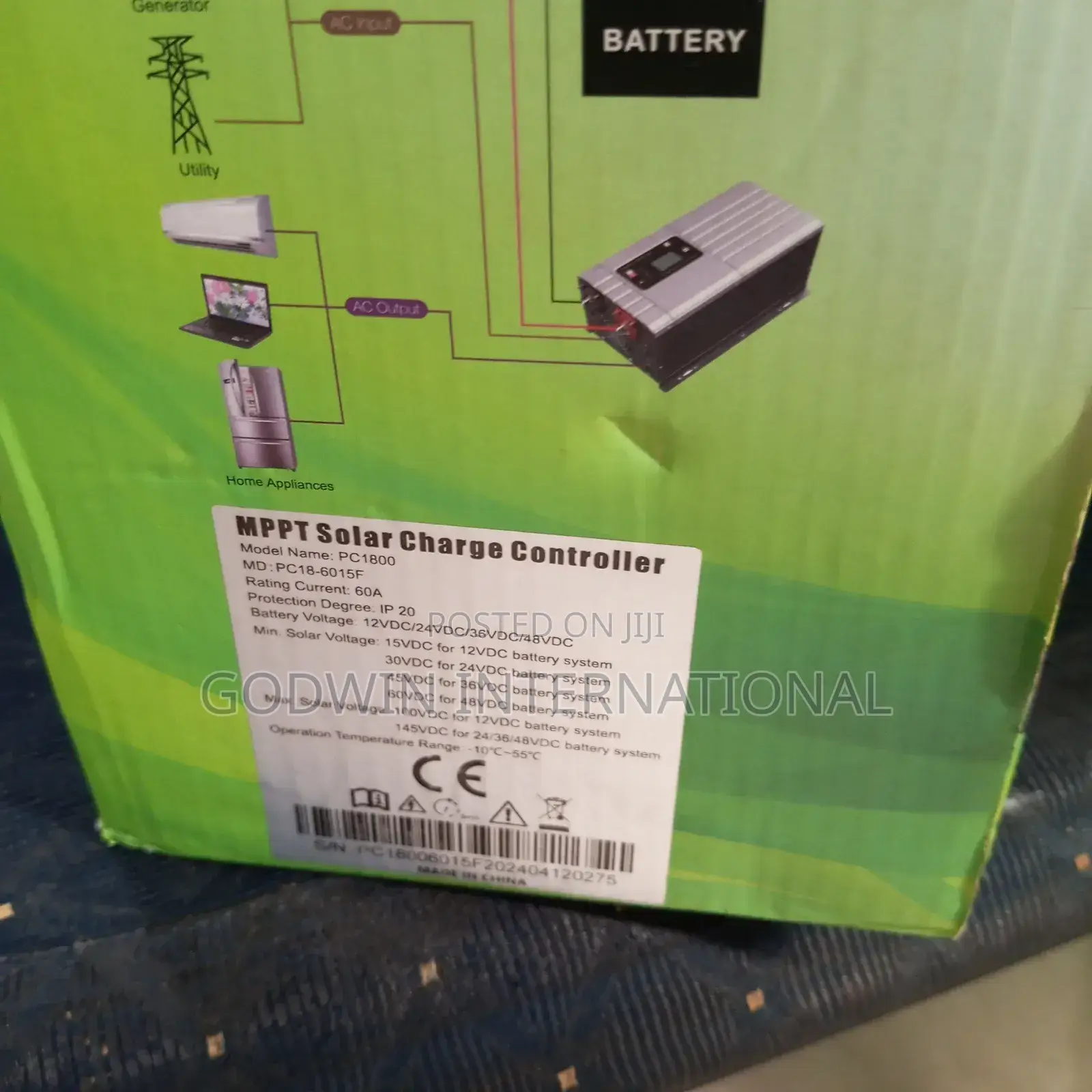 Must Charge Controller MPPT 60a
